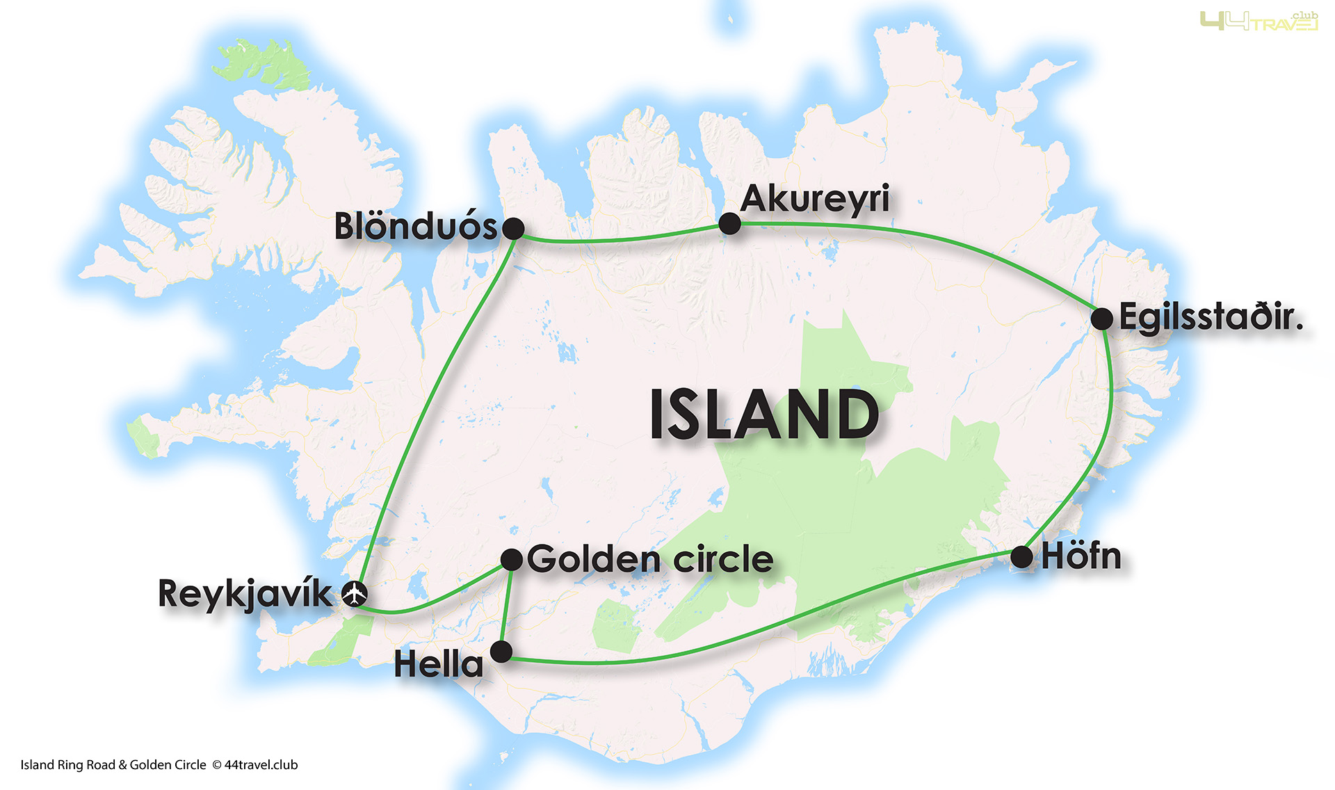 mapa Island